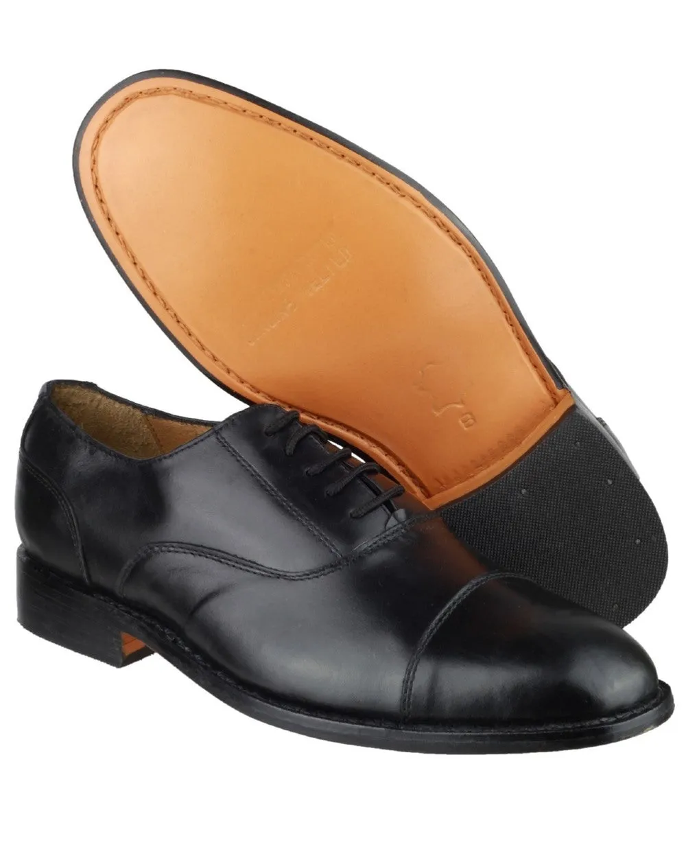 Amblers James Leather Soled Oxford Dress Shoes