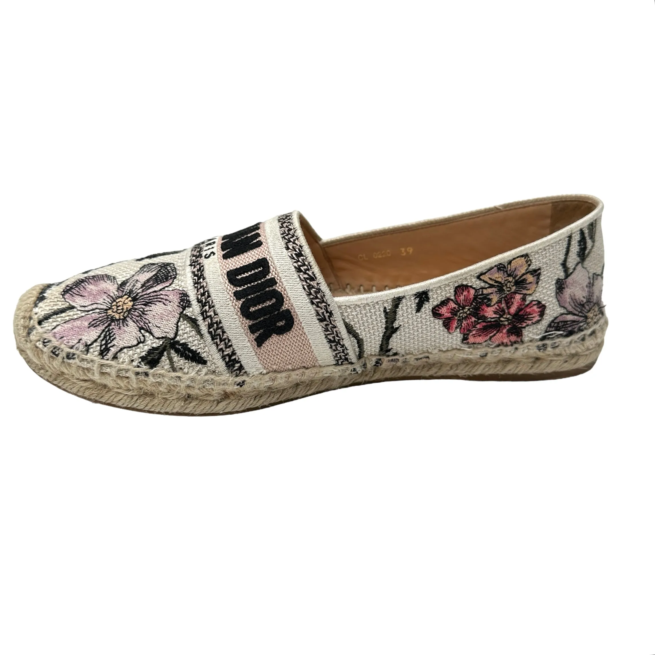 Beige Monogram Espadrilles - 9