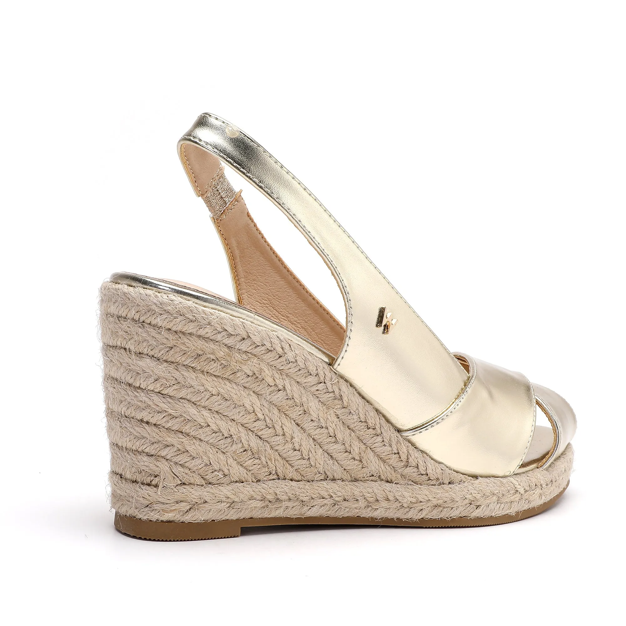 Bella Light Gold Espadrille