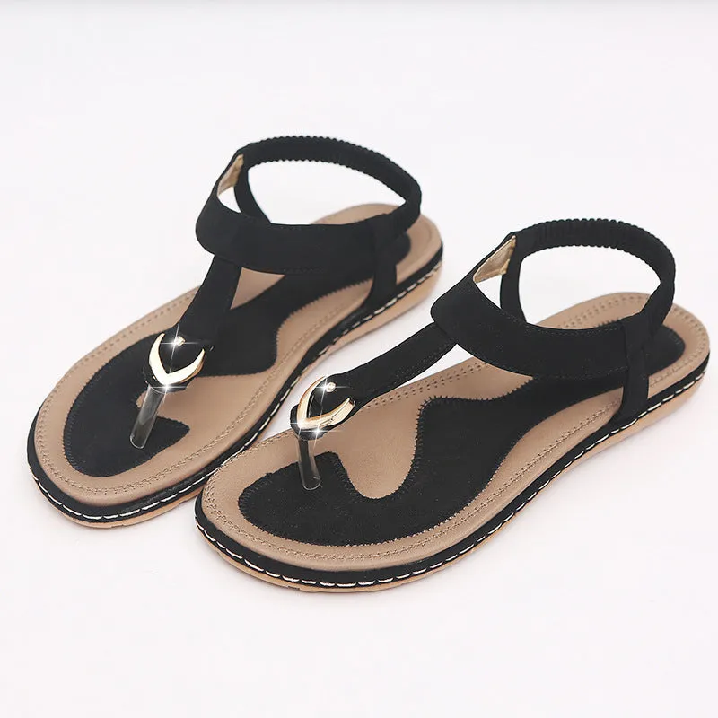 Children'S Slippers Summer Girl'S Fashion Wear Antiskid New Clip Foot Flip Flop Parent Child Beach Shoes Princess Sandals