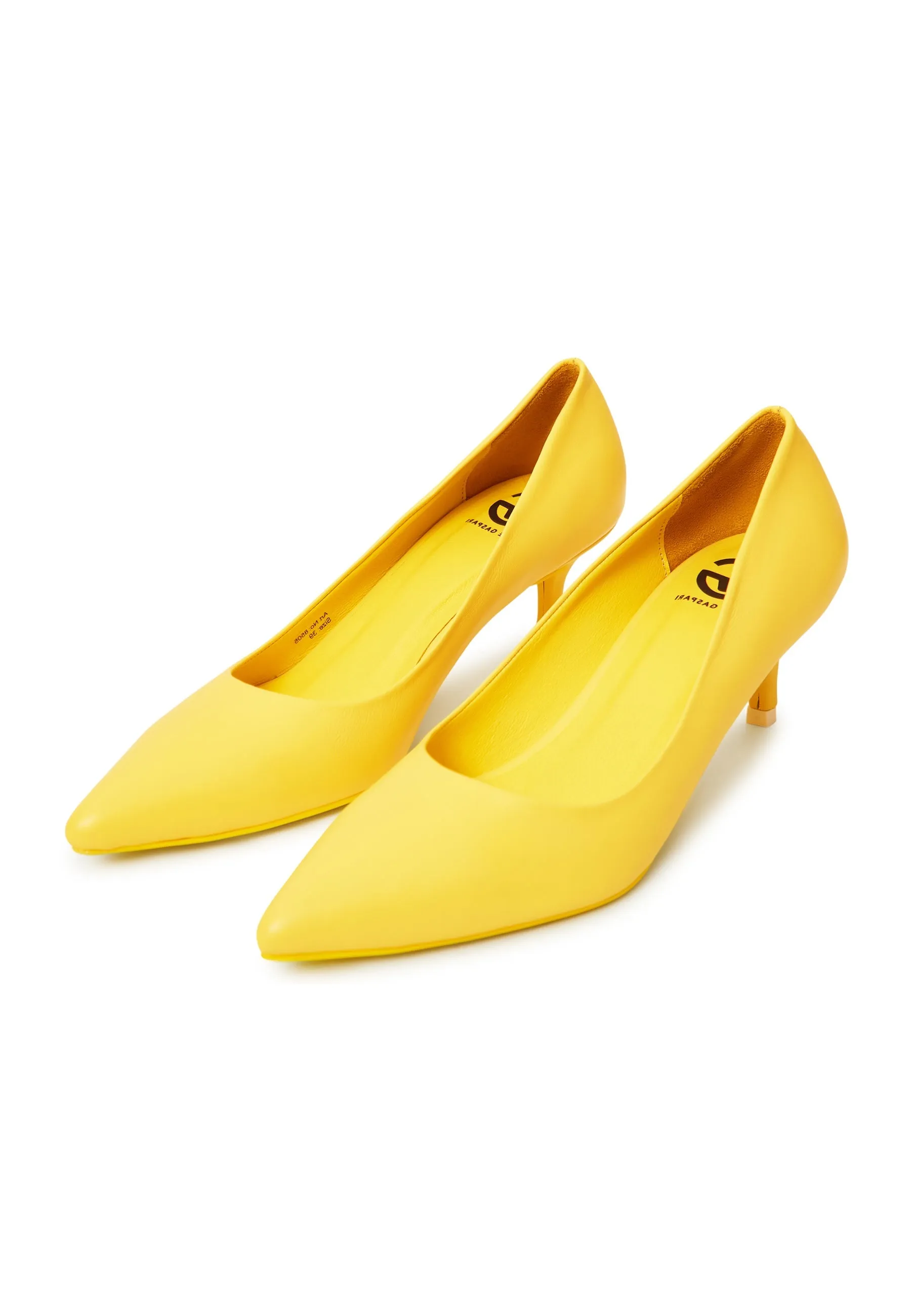 Elegant Luxe Pumps - Yellow