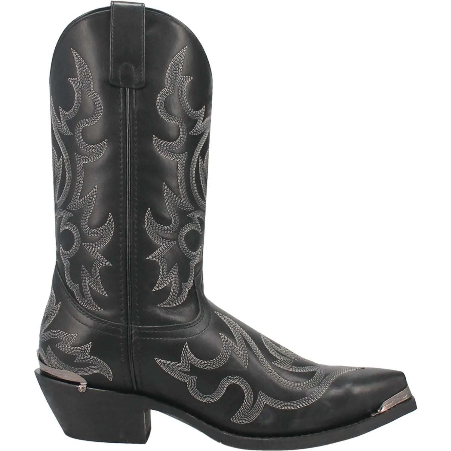 Laredo Men's Jameson Snip Toe Western Boot in Black