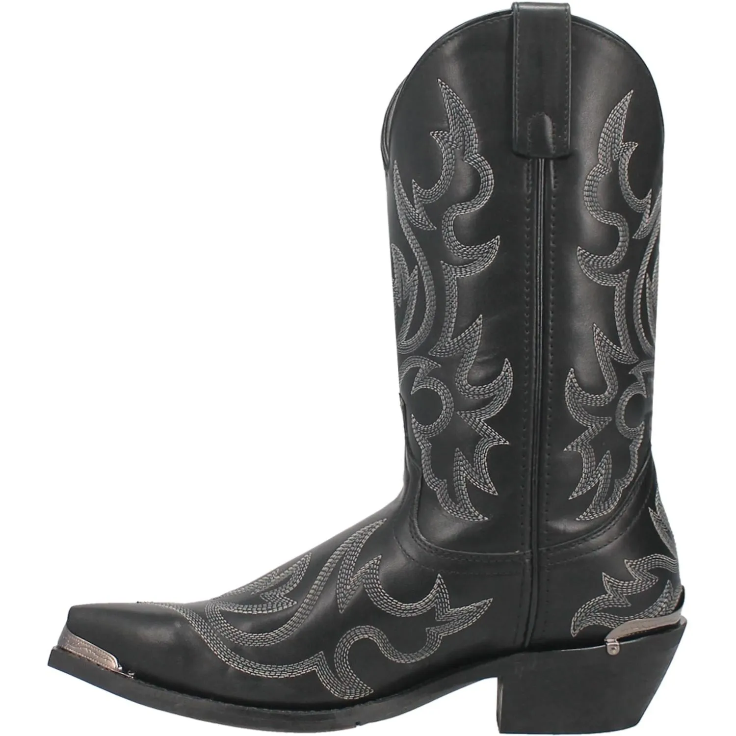 Laredo Men's Jameson Snip Toe Western Boot in Black