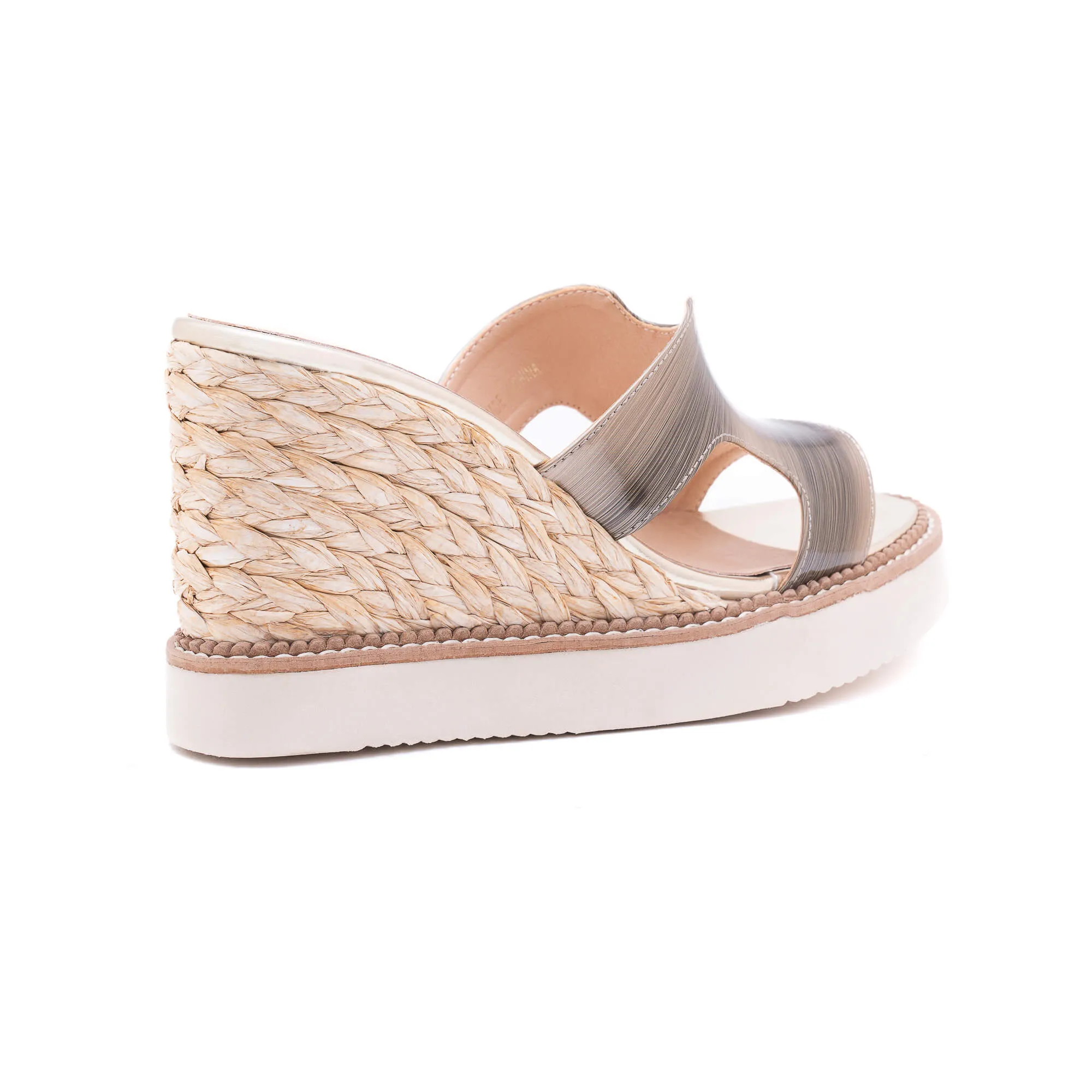 Lia Light Gold Espadrilles