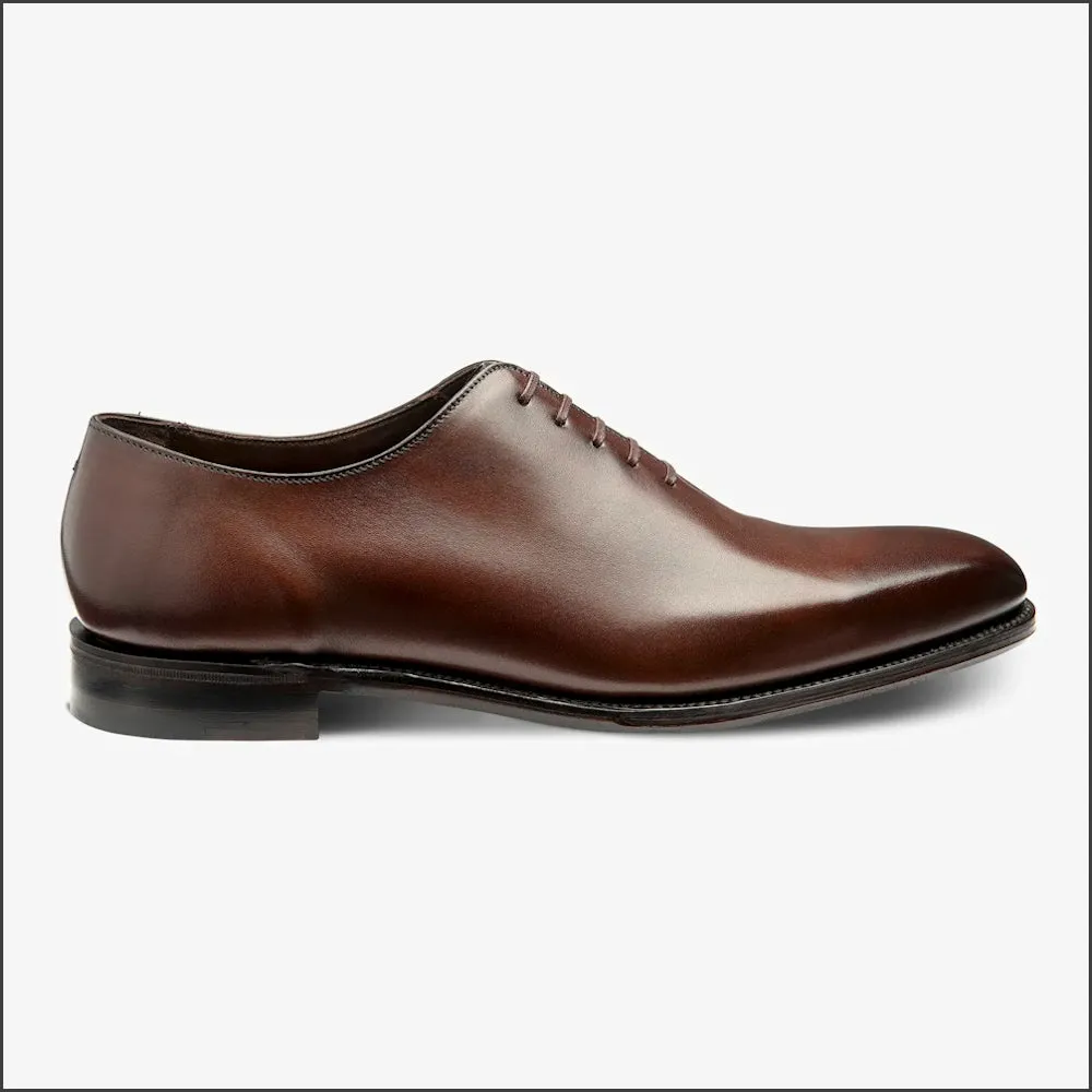 Loake Wholebury Dark Brown Leather Sole -