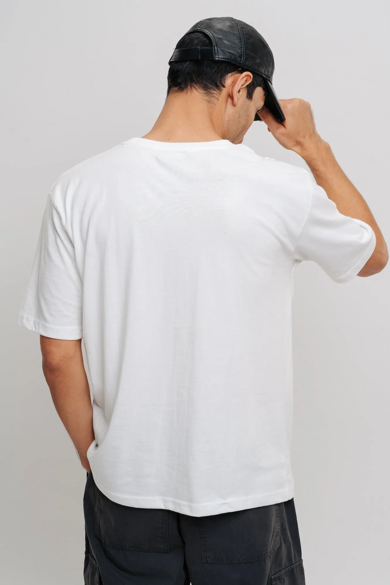 Men's White Blow Off Tees