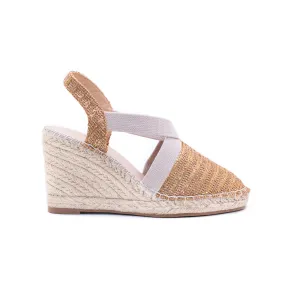 Molly Light Gold Espadrilles