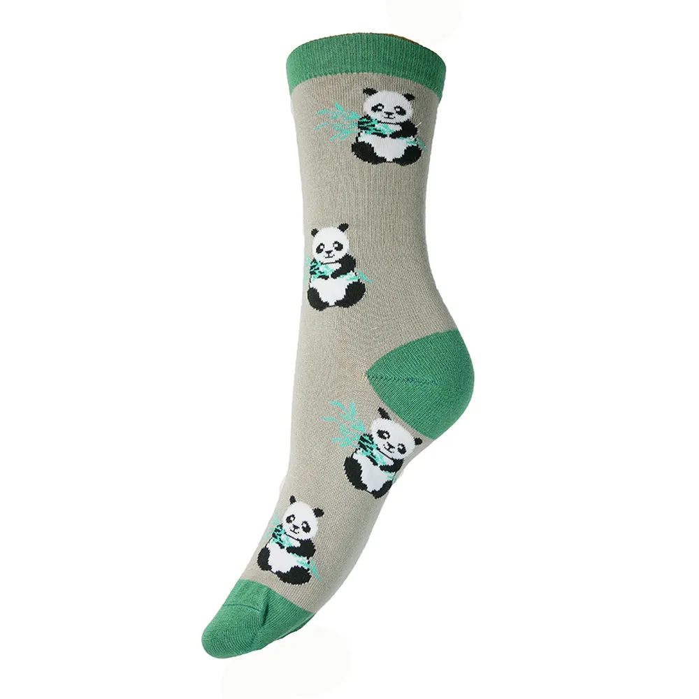 Panda Bear Bamboo Socks