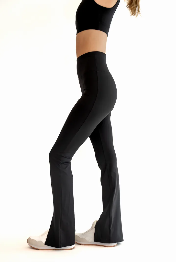 Seaav Women's Cut Out Bootcut Legging