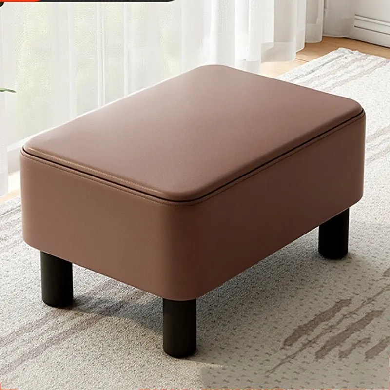 Shoe Bench Foot Rest Step Stool with Storage