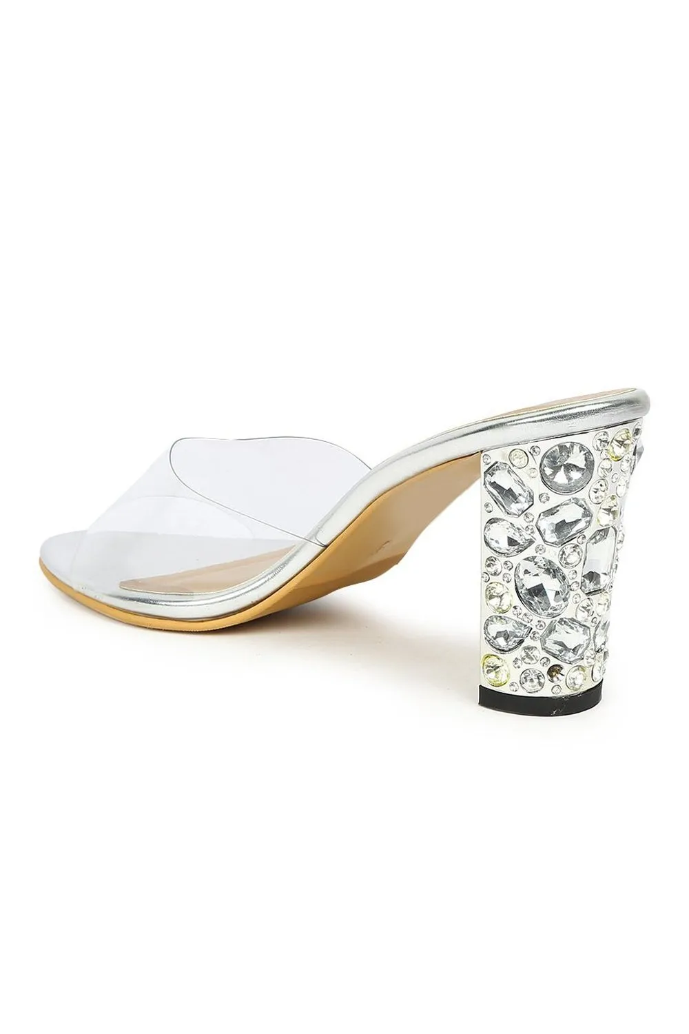 SOLES Silver Pretty Heels For The Pretty Legs - Chic & Feminine Footwear