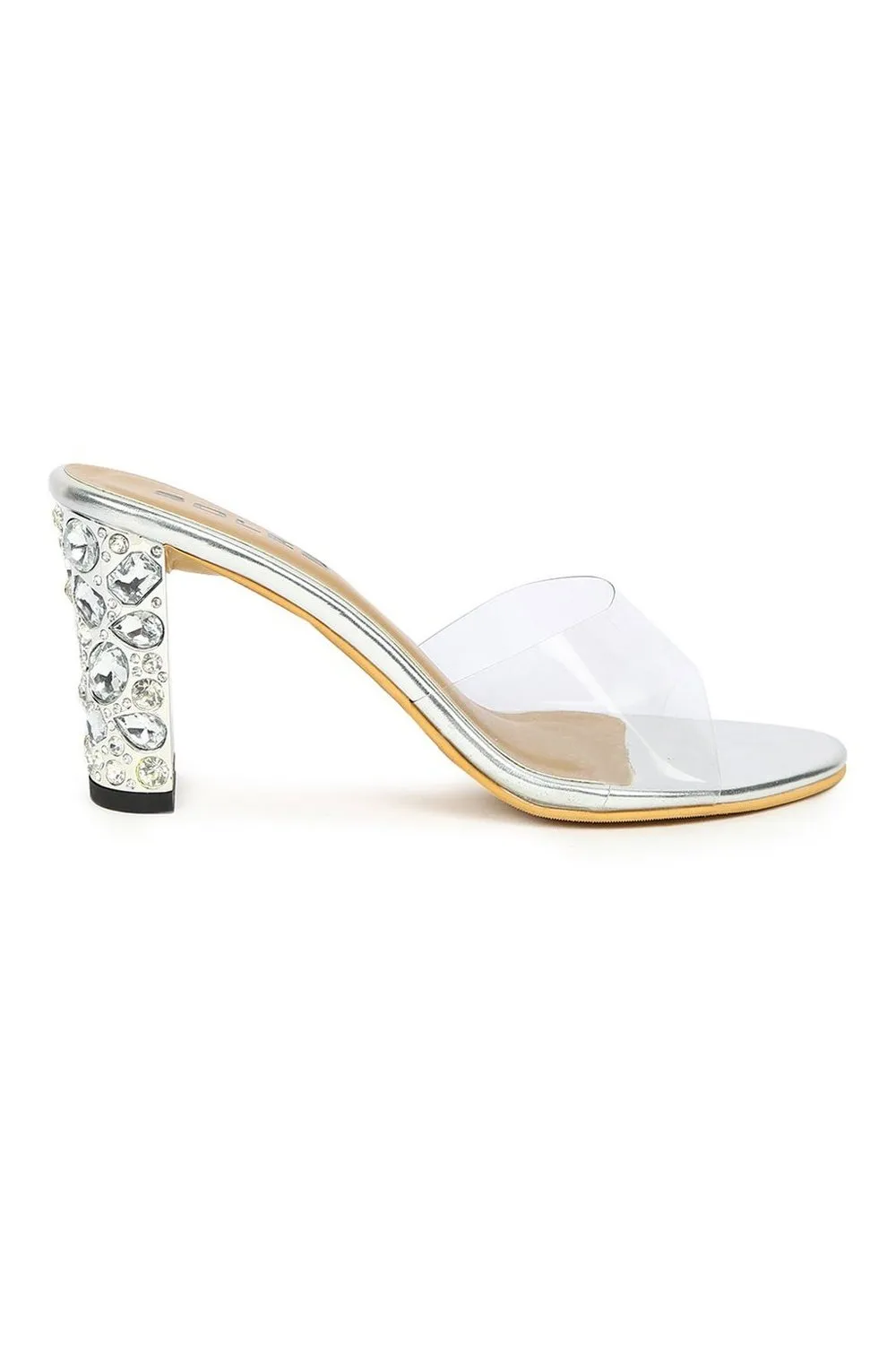 SOLES Silver Pretty Heels For The Pretty Legs - Chic & Feminine Footwear