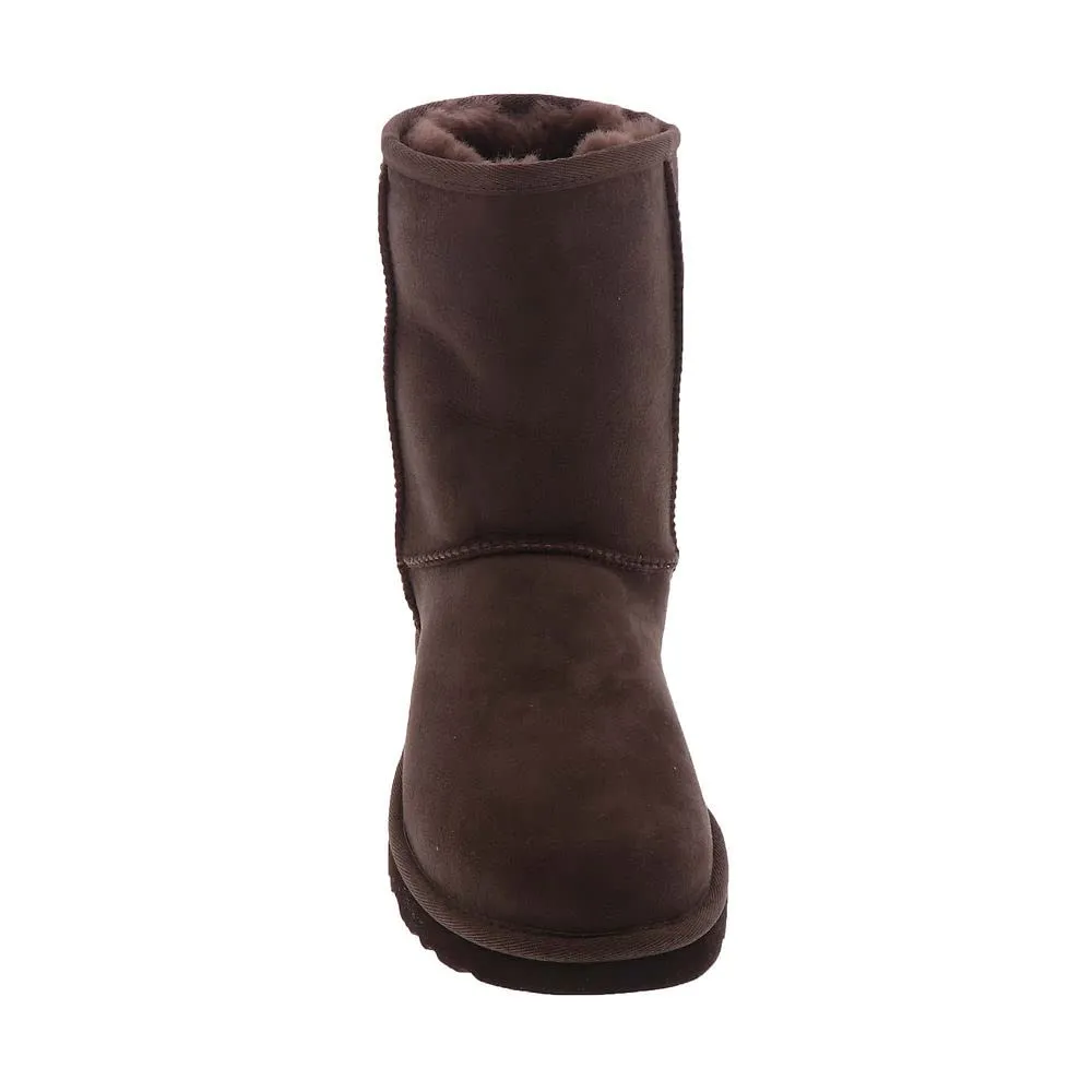 Women's Shoes UGG CLASSIC SHORT II Mid-Calf Sheepskin Boots 1016223 BURNT CEDAR