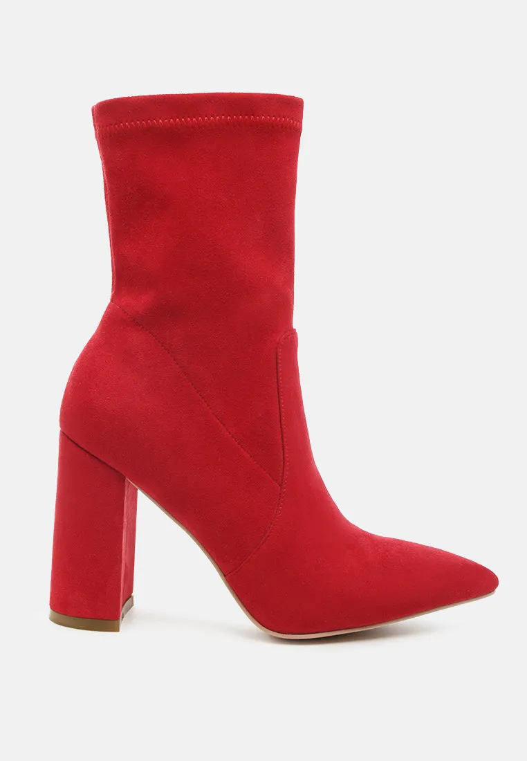 Zahara Suede Bootie